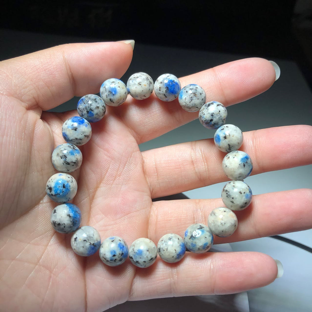 Olivenorma Natural Azurite 11mm Beads Energy Stone Bracelet - image 9