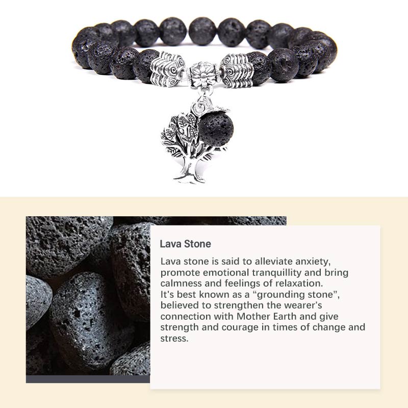 Natural Crystal Tree Of Life Bracelet - image 24