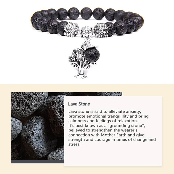 Natural Crystal Tree Of Life Bracelet - image 24