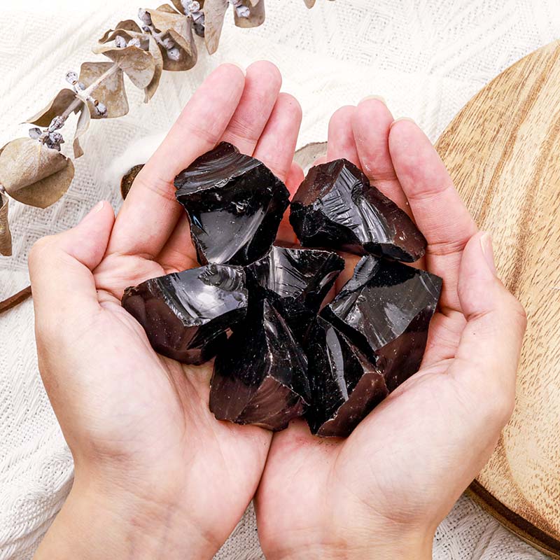 Olivenorma Obsidian Natural Raw Stone - image 1