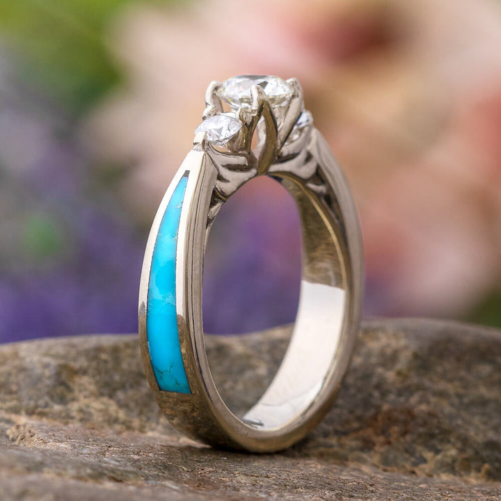 Olivenorma Turquoise Creative 2 - Piece Ring - image 5