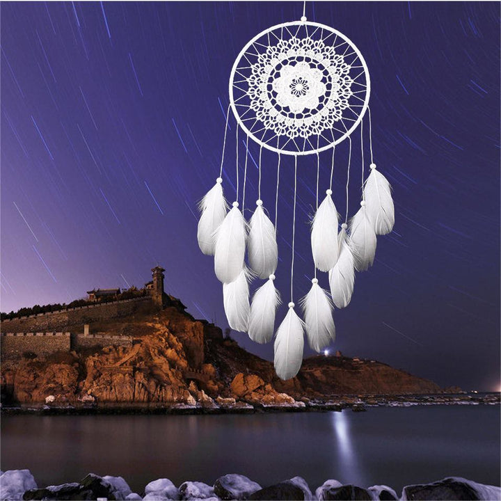 Olivenorma Handwoven Bohemian Dreamcatcher - image 8