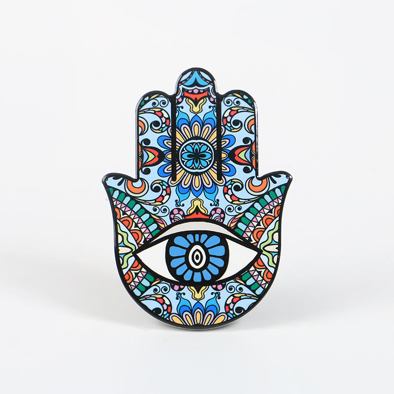Olivenorma Hamsa Evil Eye Jewelry Tray Plate Coaster - Hamsa Evil Eye#12 - image 12