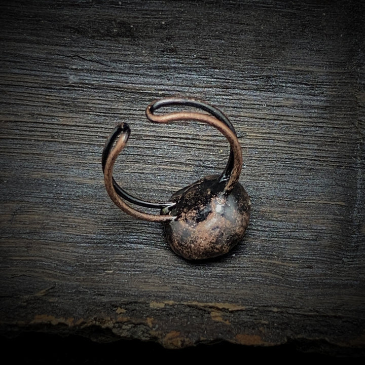 Olivenorma Natural Irregular Raw Stone Twelve Birthstone Adjustable Ring - image 79