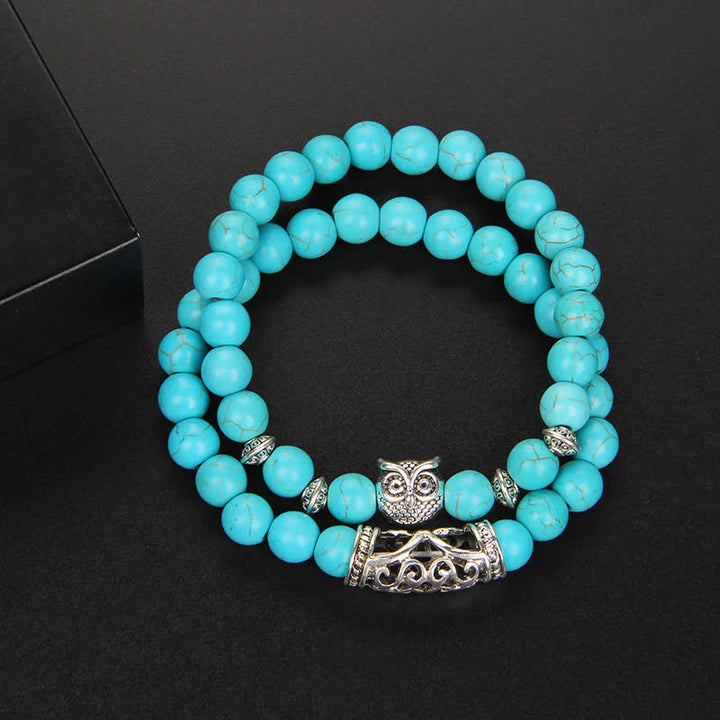 Olivenorma Owl Natural Crystal Beads Bracelet - image 22