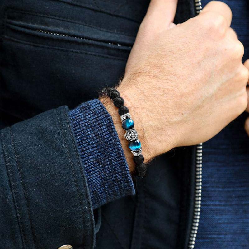Olivenorma Natural Crystal Stone Lion Symbol Bracelet - image 20