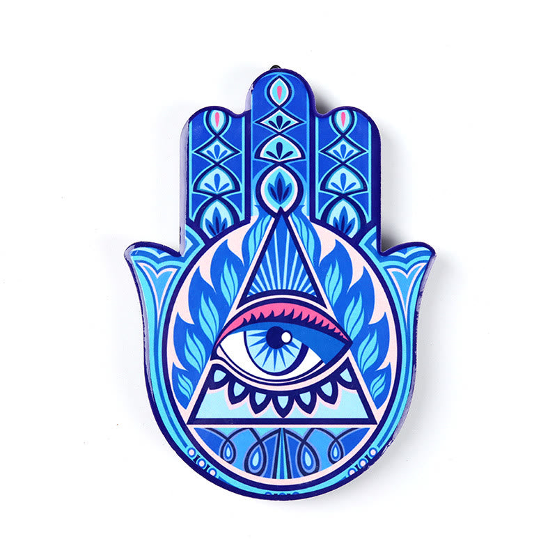 Olivenorma Hamsa Evil Eye Jewelry Tray Plate Coaster - Hamsa Evil Eye#22 - image 22