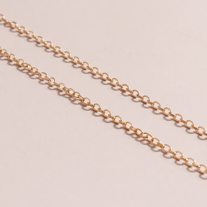 Olivenorma Turquoise Drop Shape Pendant Simple Collarbone Necklace - image 10