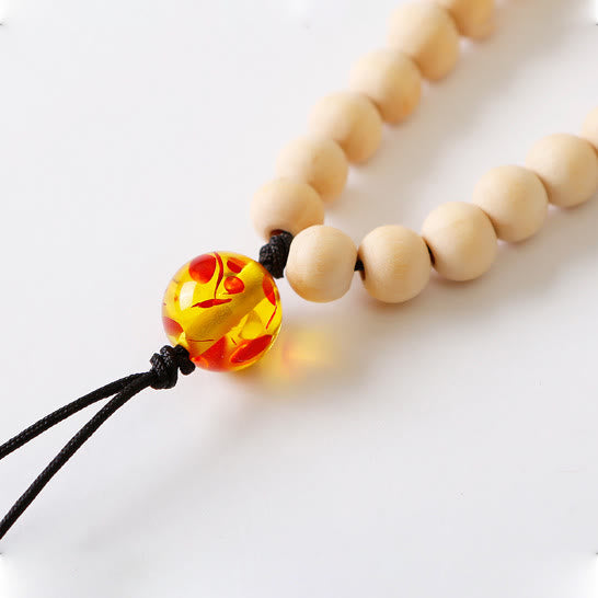 Olivenorma Natural Crystal String Handmade Wooden Beads Phone Strap - image 14