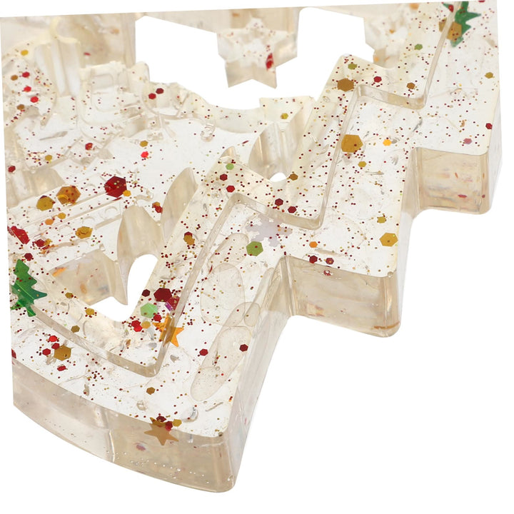 Olivenorma Natural Crystal Gravel Resin Christmas Tree Decoration - image 20