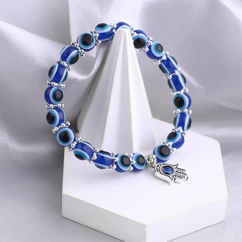 Evil Eye With Hamsa Symbol Healing Bracelet - image 2
