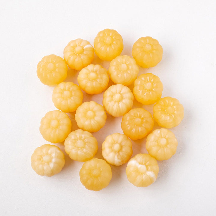 Olivenorma 1PC Yellow Calcite Mini Pumpkin Gemstone Decoration - image 8