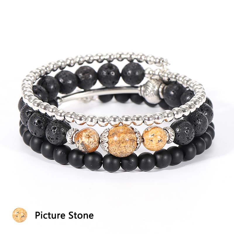 Natural Crystal Protection Stone Bracelet - Picture - image 12