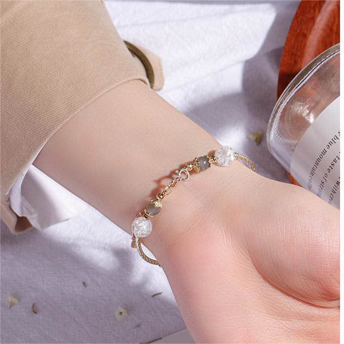 Olivenorma Labradorite Moon Star Crystal Bracelet - image 2