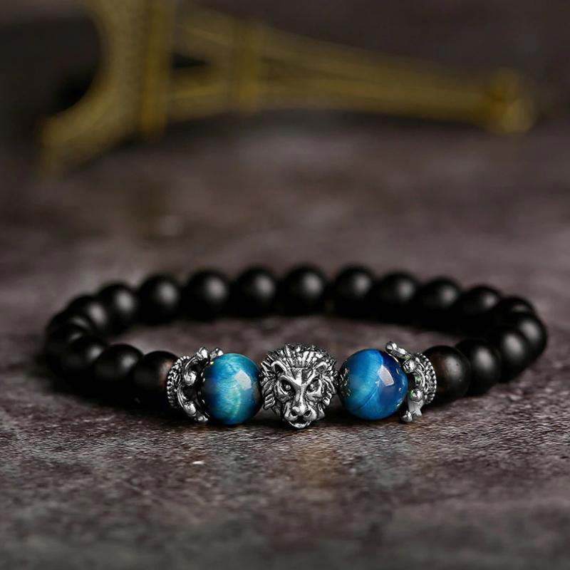 Olivenorma Natural Crystal Stone Lion Symbol Bracelet - image 14