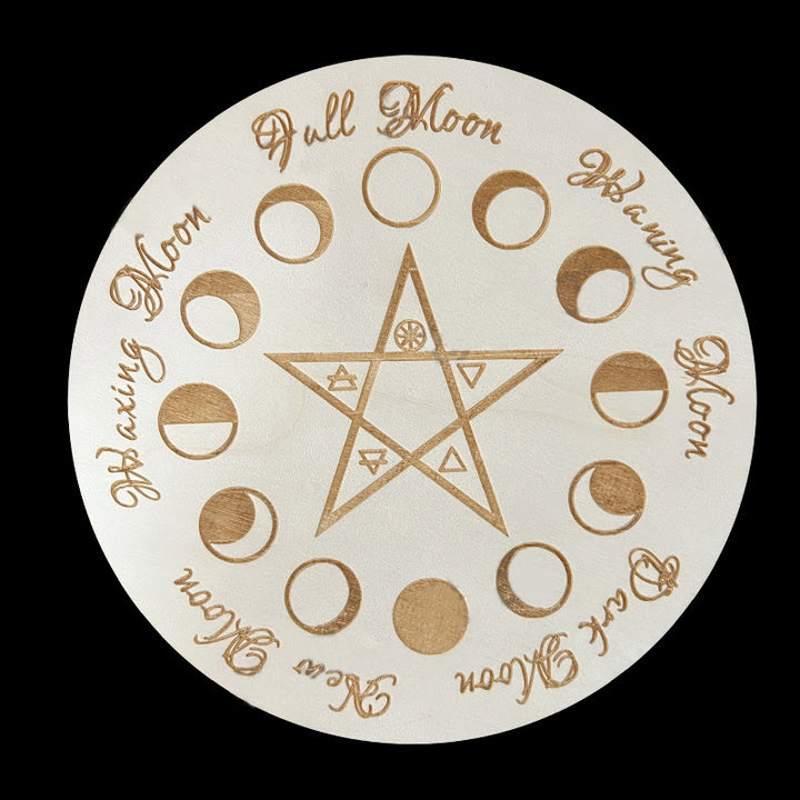 Olivenorma The Wooden Divination Pendulum Game Tarot Card - White - Pentacle - image 18