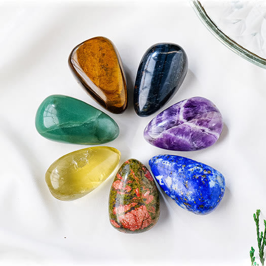 Olivenorma Natural Crystal Drop Shape Polished Play Natural Stone - image 26