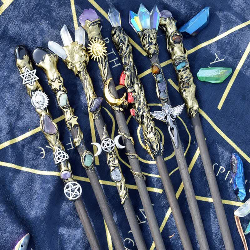 Olivenorma Moon And Sun Fairy Crystal Wands - image 29