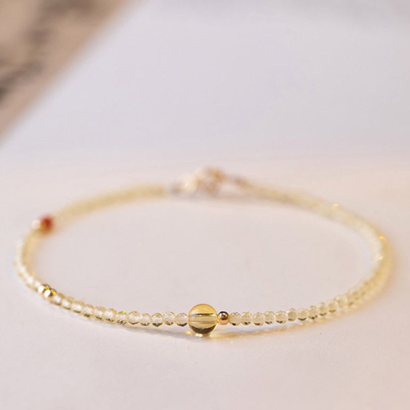 Bright Galaxy - Citrine Energy Gemstone Bracelet - image 4