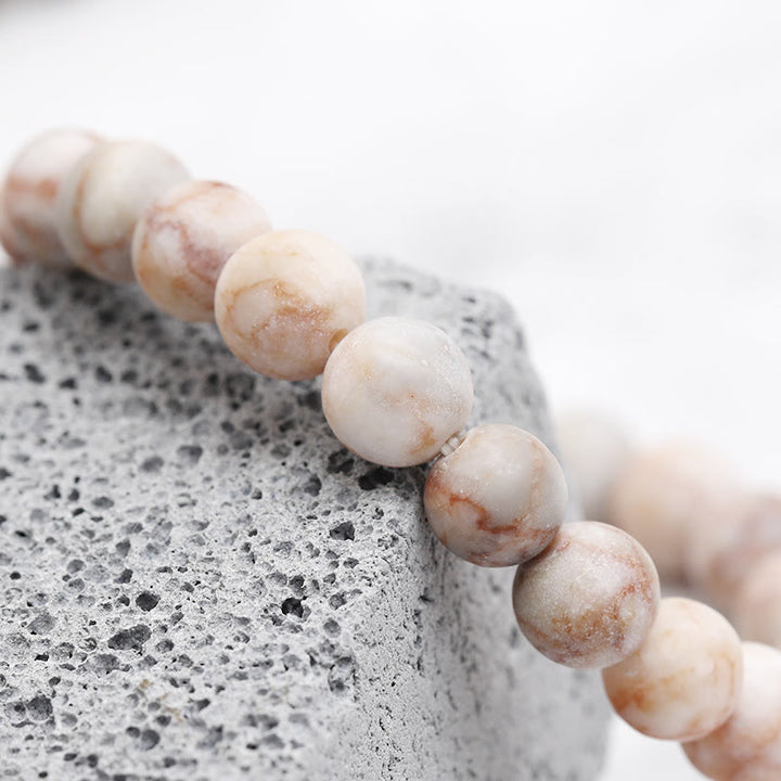 Olivenorma Natural Gemstone Belief Engraving Bracelet - image 7
