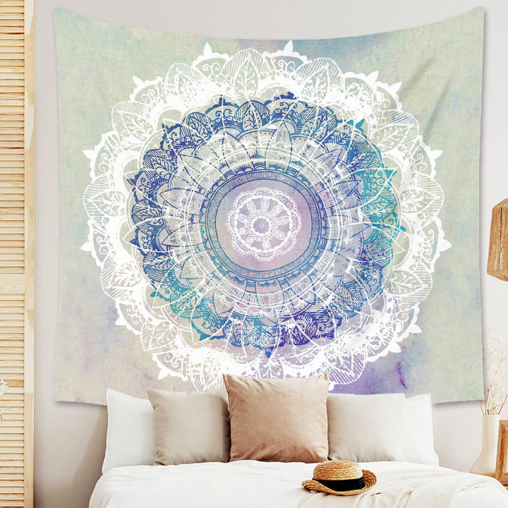 Olivenorma Mandala Flower Wall Hanging Tapestry - Polyester - Mandala Flower#4 - 90.55"*70.86"(230*180cm) - image 3