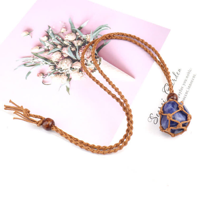 Natural Crystal Protection Necklace - image 18