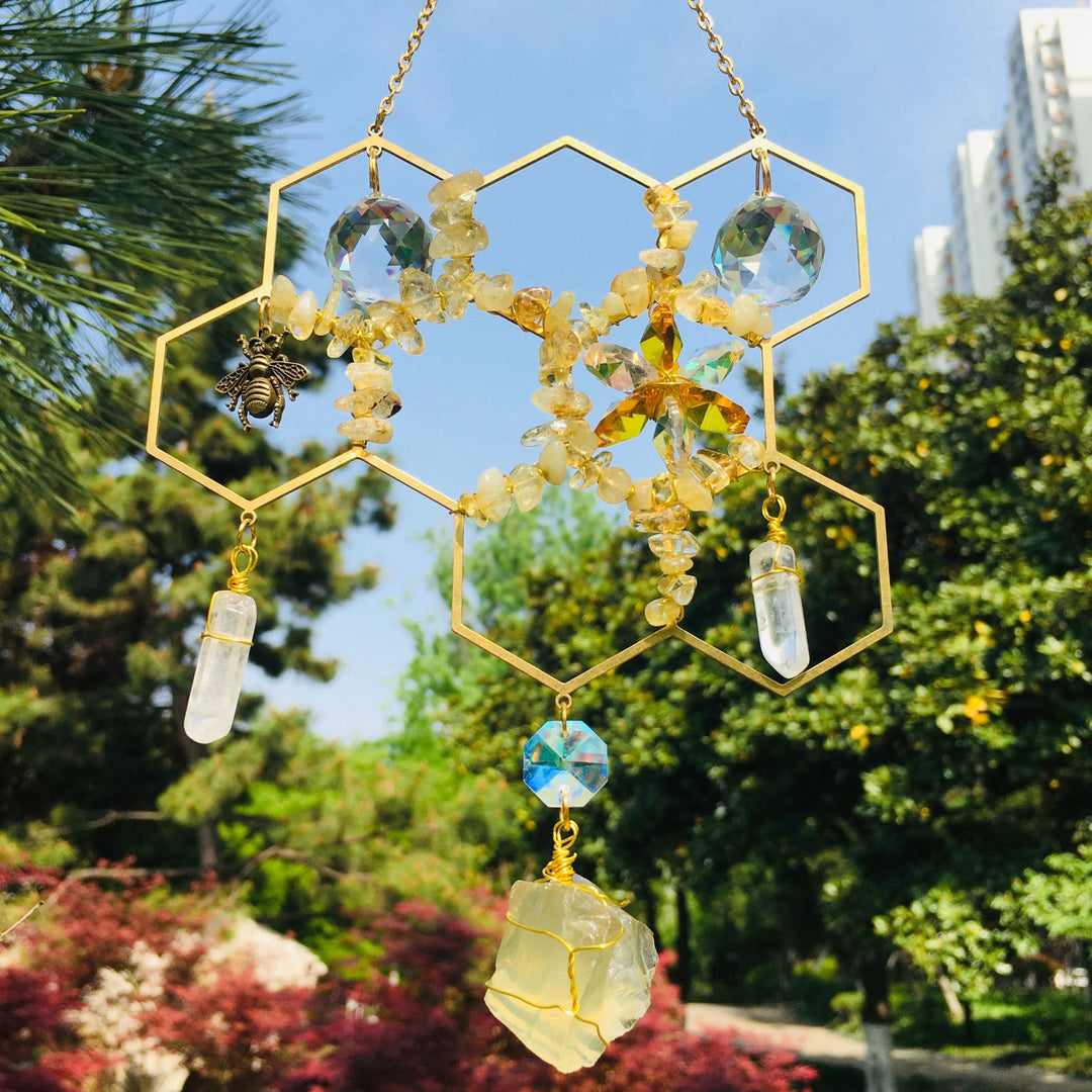 Olivenorma Crystal Honeycomb Wall Decor  - image 3