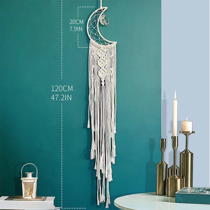 Olivenorma Crystal Tree of Life Braided Cotton Rope Dream Catcher - image 18