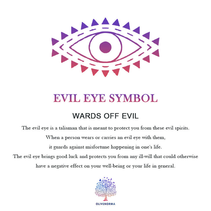 Olivenorma Blue Evil Eye Hamsa Ornament Wall Decor - image 6
