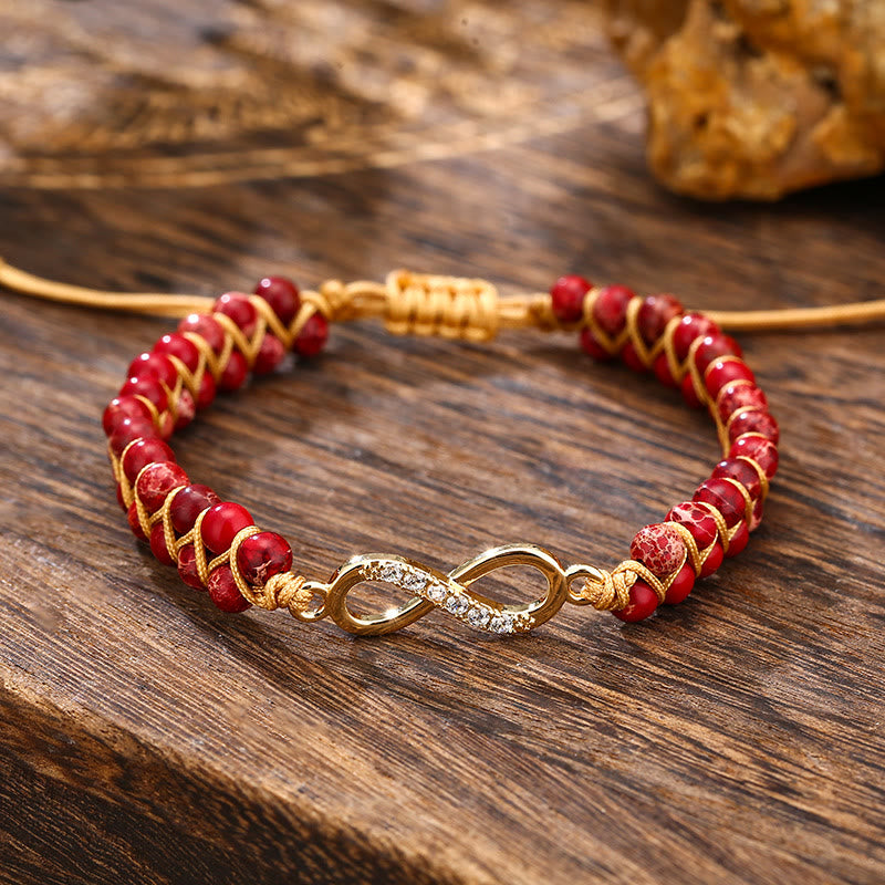 Olivenorma Red Emperor Stone Bracelet  - Red Emperor Stone - image 0