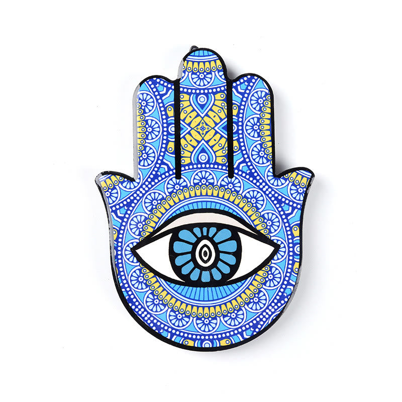 Olivenorma Hamsa Evil Eye Jewelry Tray Plate Coaster - Hamsa Evil Eye#16 - image 16