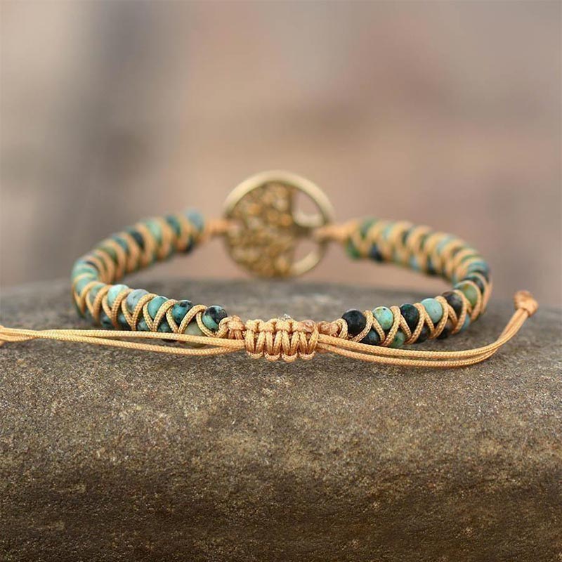 Turquoise Tree Of Life Bracelet - image 4