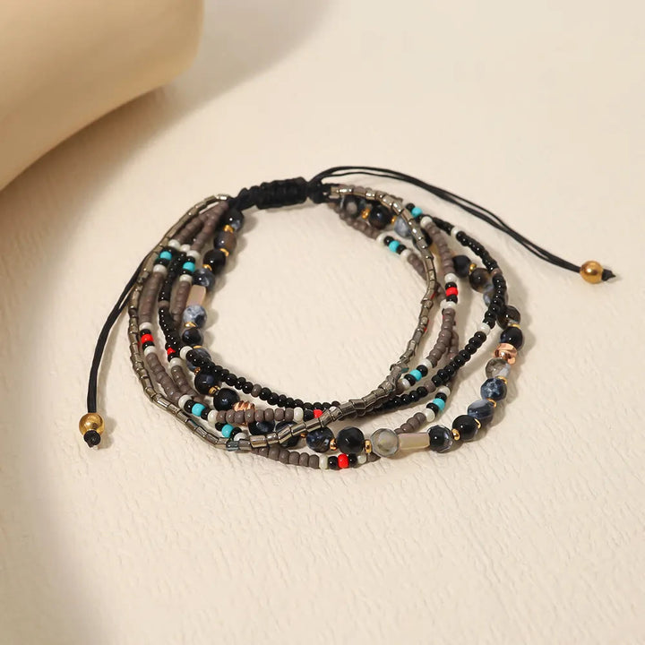 Olivenorma Round Beaded Vacation Bohemian Bracelets - image 4