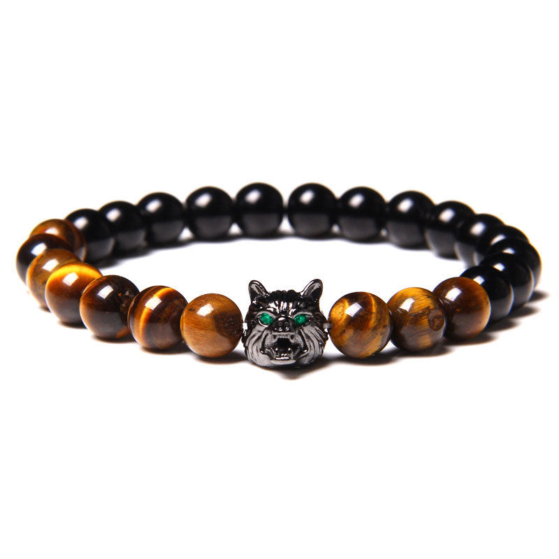 Olivenorma Tiger Eye Wolf Bracelet - Tiger Eye - image 0