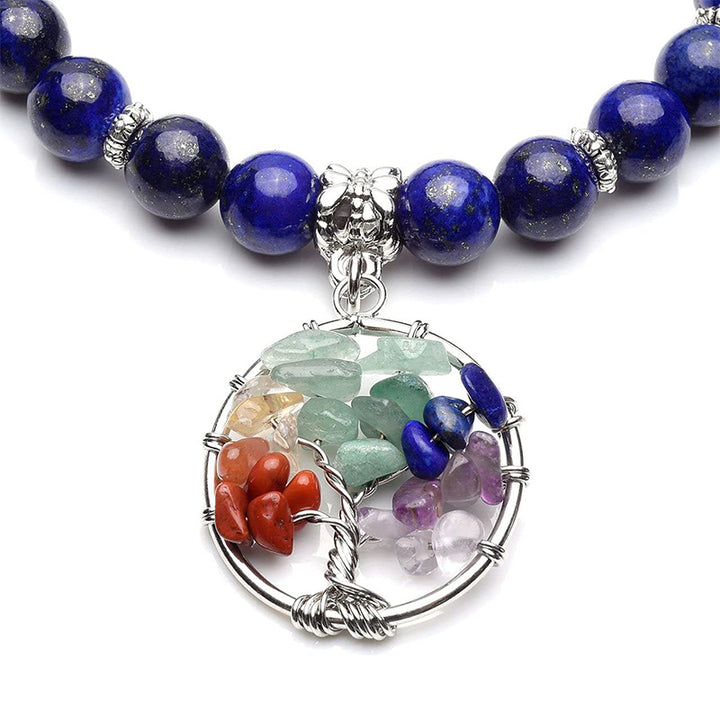 Chakra Tree Of Life Amethyst Bracelet - image 9
