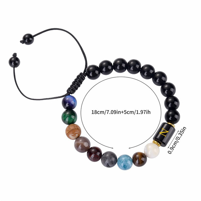 Olivenorma Cosmic Galaxy Protection Letter Bracelet - image 2