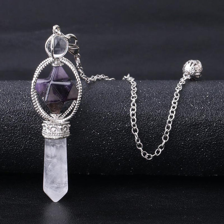 Natural Crystal Stone Pendulum - image 6