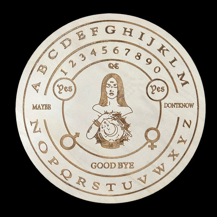 Olivenorma The Wooden Divination Pendulum Game Tarot Card - White - Witch & Moon - image 21