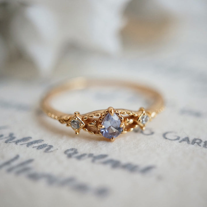 Olivenorma Natural Tanzanite Adjustable Ring - image 4