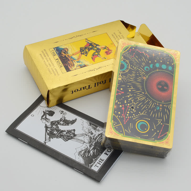 Olivenorma Delicate Gold Foil Tarot Card - image 3
