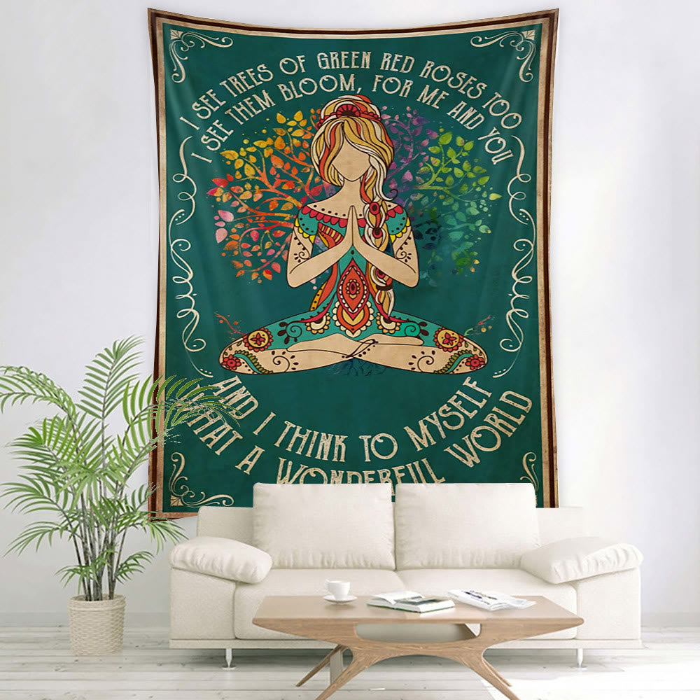 Olivenorma Yoga Meditation Chakra Pattern Tapestry - 200*300cm - SEE THEM BLOOM - image 2