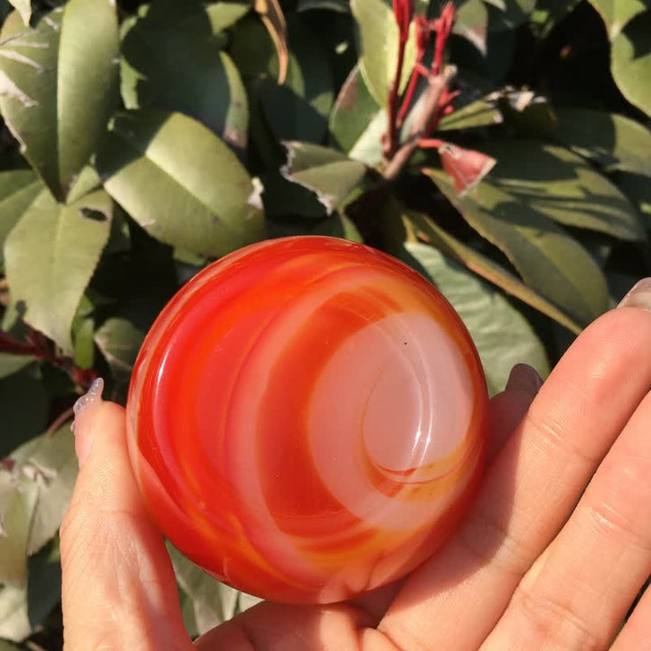 Olivenorma Carnelian Bowl Energy Crystal Decoration - image 6