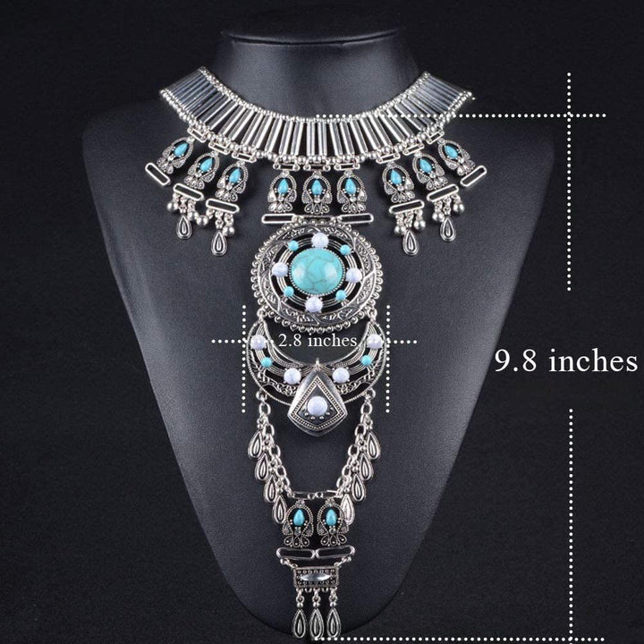 Olivenorma Bohemian Gem-Set Body Chain Necklace - image 7