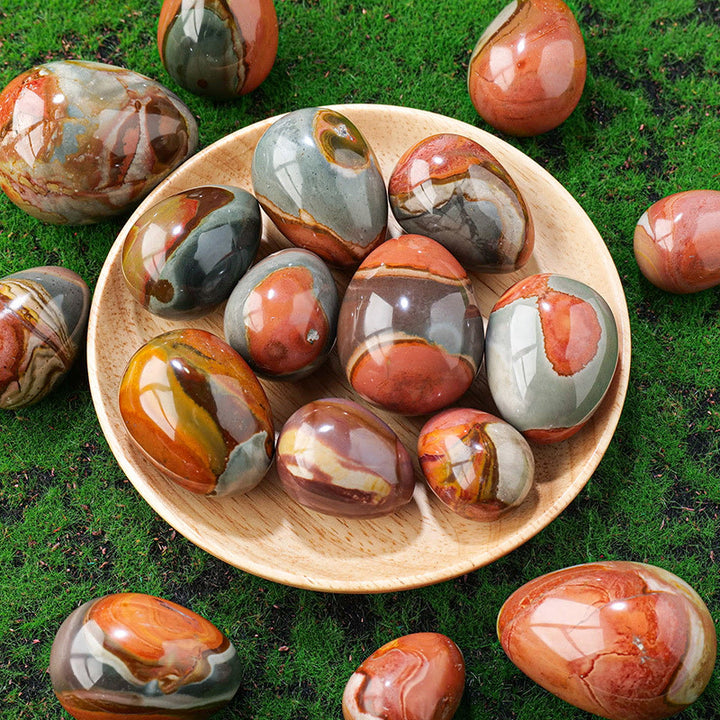 Olivenorma Natural Ocean Agate Crystal Eggs - image 3