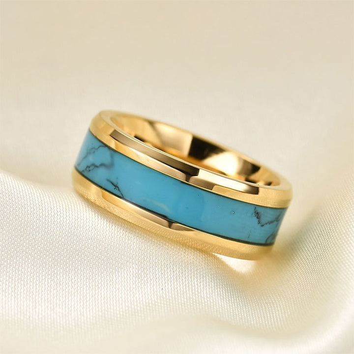 Olivenorma Turquoise Transform & Protection Ring - Gold - 12 - image 3