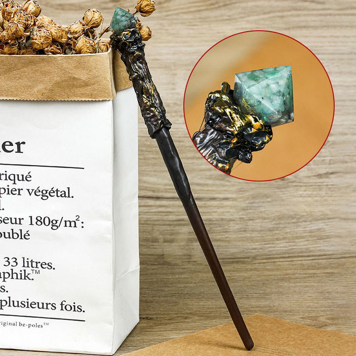 Olivenorma Epoxy Sugar Cube Crystal Wands - Green Aventurine - image 3