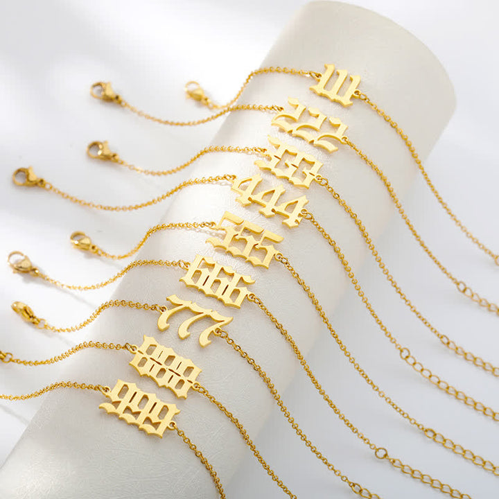 Angel Number Spiritual Anklet Bracelet  - image 26