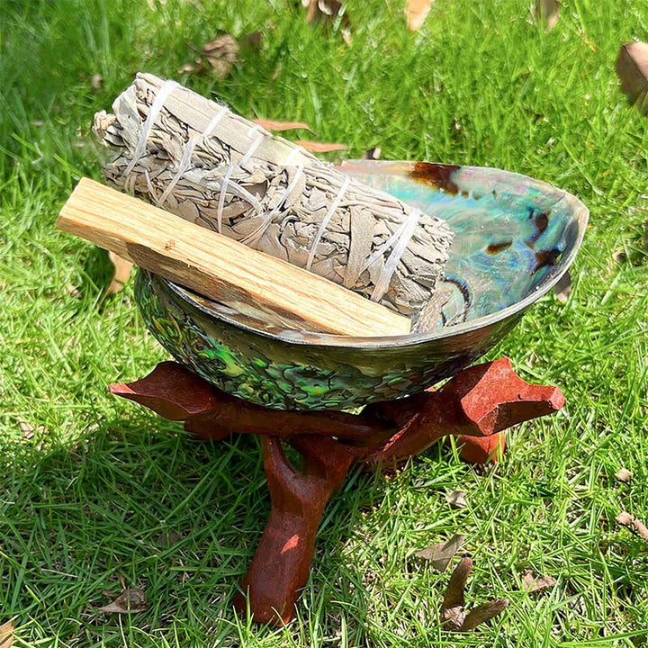 Olivenorma Nacre Crystal Cleansing Meditation White Sage - image 0