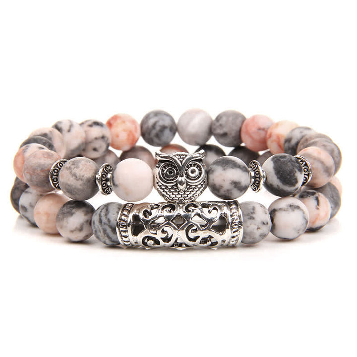 Olivenorma Owl Natural Crystal Beads Bracelet - image 9