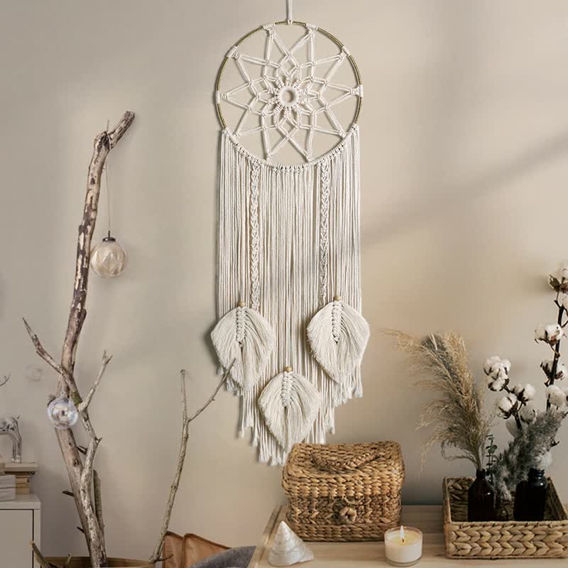 Olivenorma Boho Lotus Peace Dream Catchers - image 3